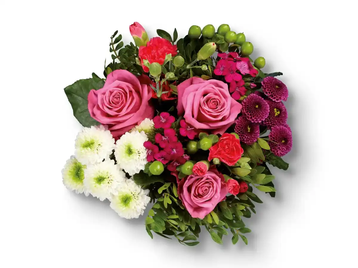 Bild 1 von Strauß mit Rosen