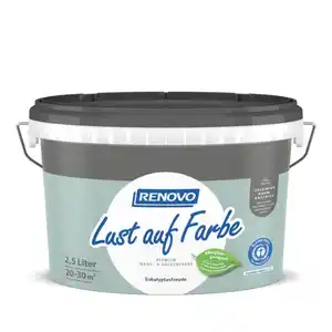 RENOVO Dispersion »Lust auf Farbe«, Eukalyptusfreude, 2,5 l, matt