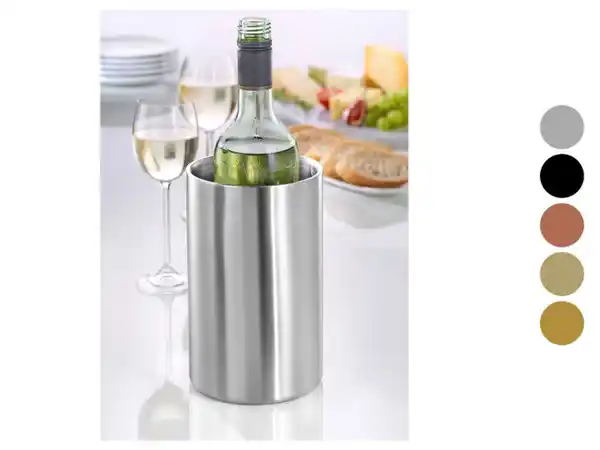 Bild 1 von Esmeyer Weinkühler/ Vase Edelstahl ca. 1,6l Fassungsvermögen