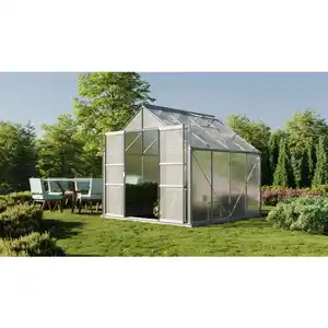 Mr. GARDENER Gewächshaus » 6700/6 DT«, 6,7 m², Polycarbonat (PC), winterfest
