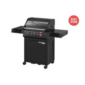 Enders Gasgrill Boston Black Pro 3 Sikr Turbo inkl. Wetterschutzhülle