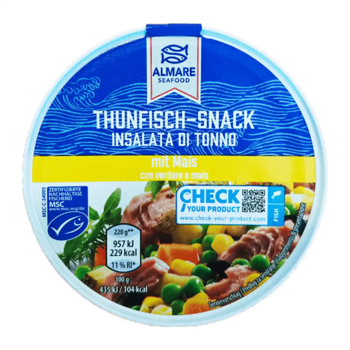 Bild 3 von ALMARE Thunfischsalat 250g