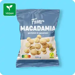 FARMER Macadamia, Geröstet & gesalzen
