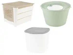 LIVARNO home Salatschleuder/ Bio-Müllbehälter/Kartoffelaufbewahrungsbox