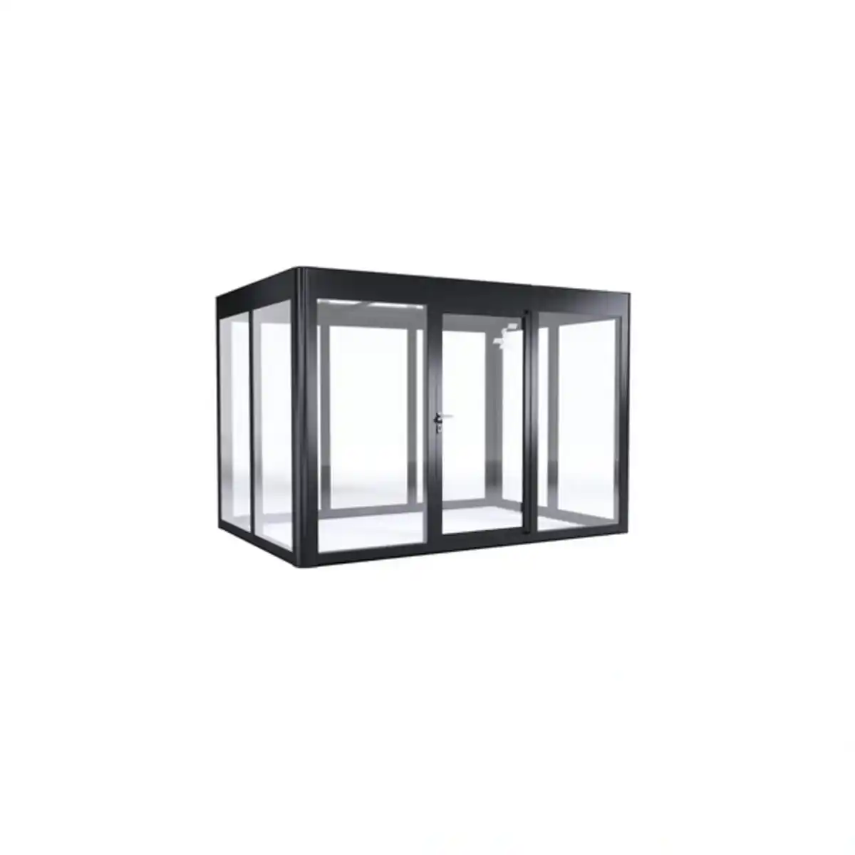 Bild 1 von SunElements Gewächshaus »SunGarden Infinity 3.2«, BxHxT: 338 x 229 x 233 cm, anthrazit-metallic