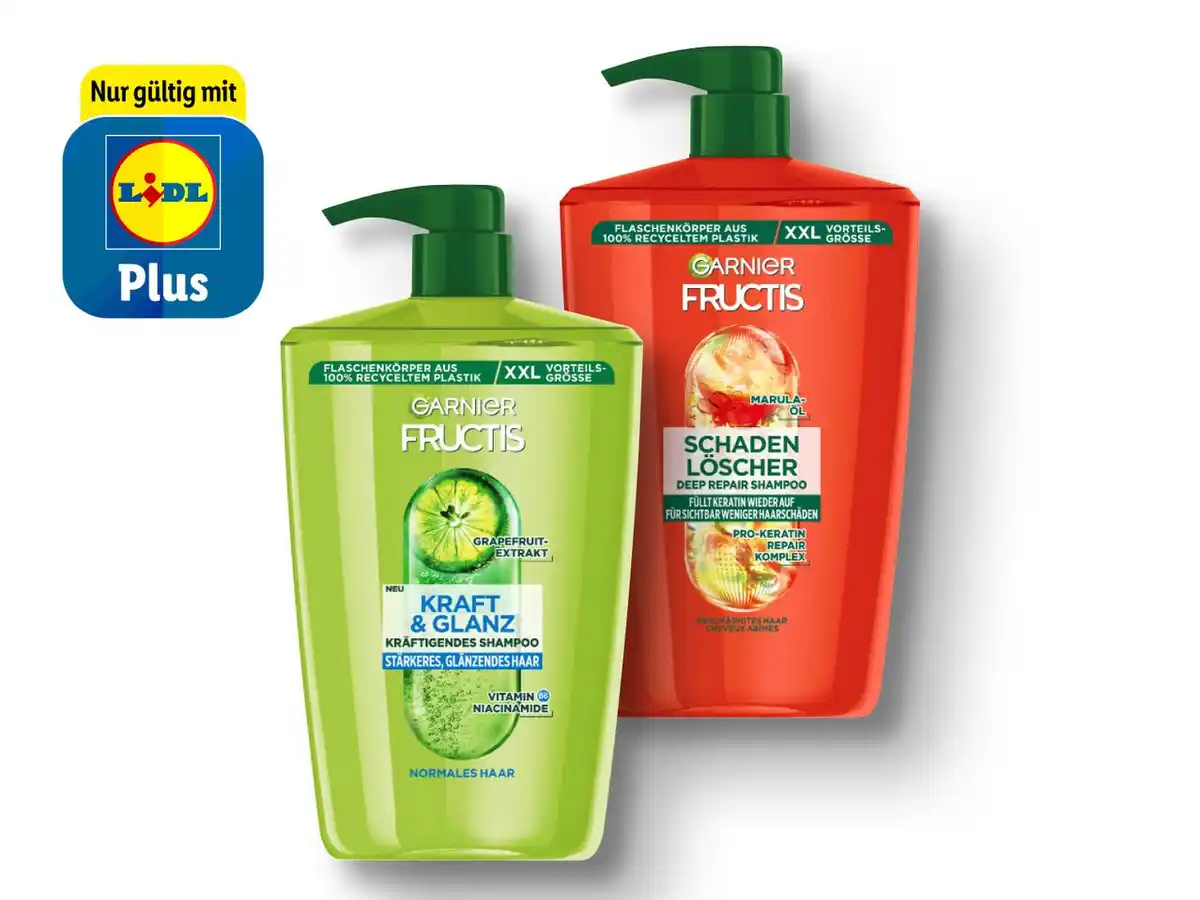 Bild 1 von Garnier Fructis Shampoo,  1 l