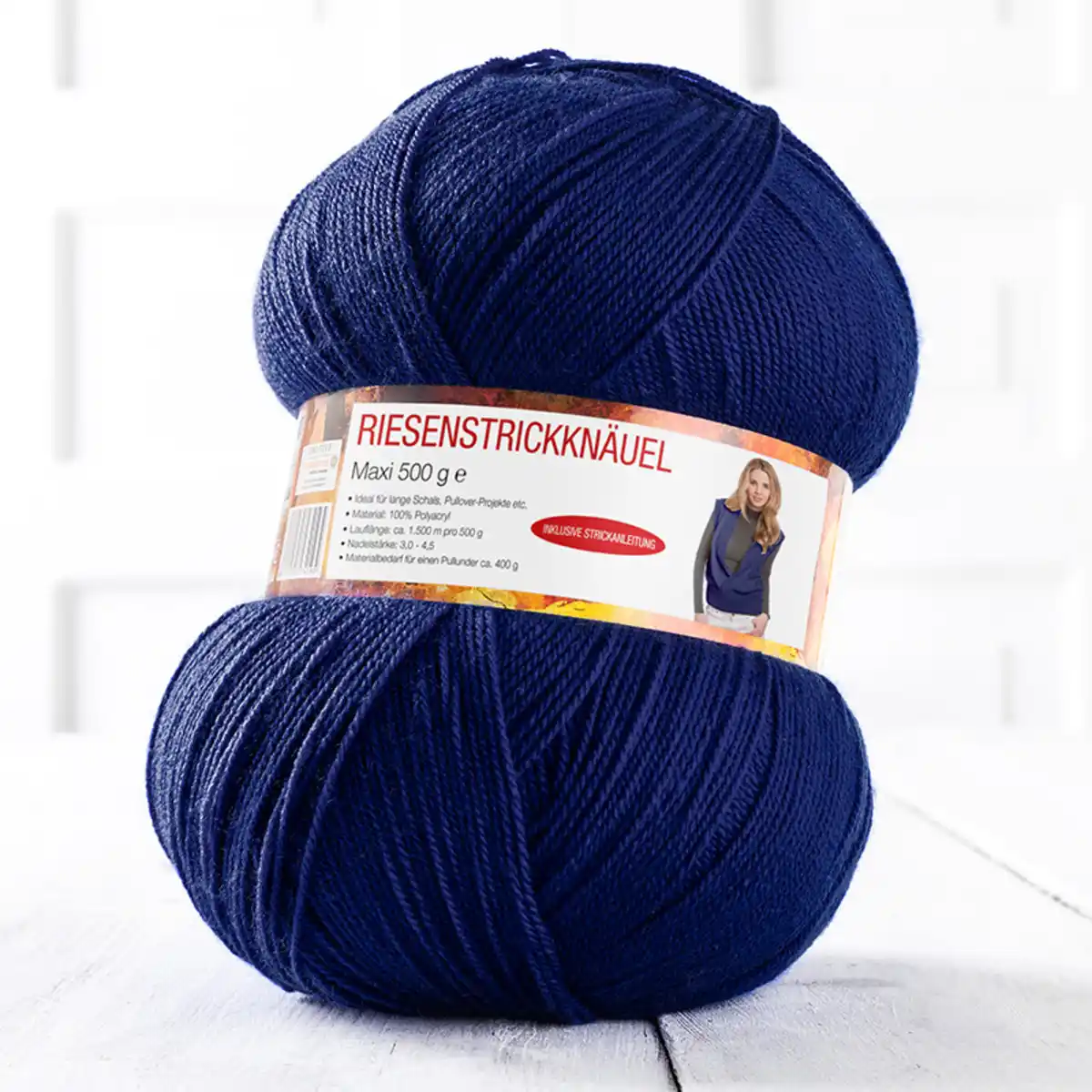 Bild 1 von Createlli XXL-Riesenstrick-Knäuel 500 g