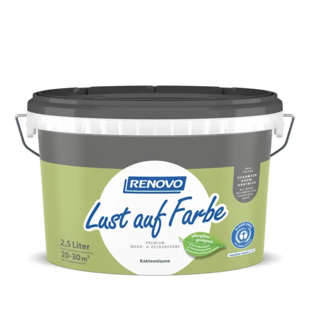 Bild 1 von RENOVO Wand- und Deckenfarbe matt »Lust auf Farbe«, kakteenlaune