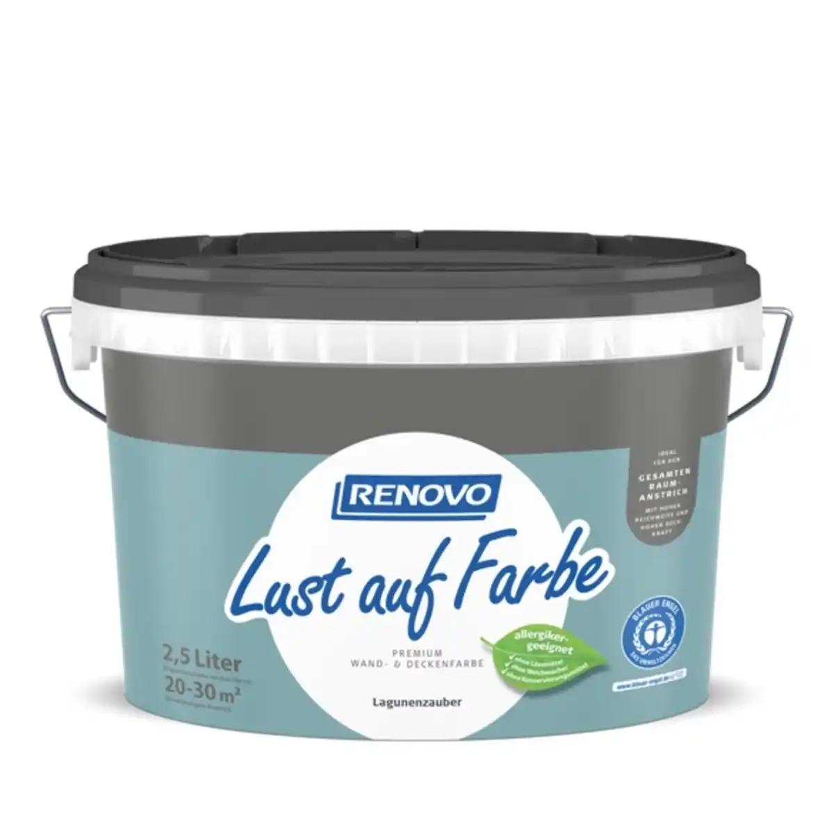 Bild 1 von RENOVO Wand- und Deckenfarbe matt »Lust auf Farbe«, lagunenzauber