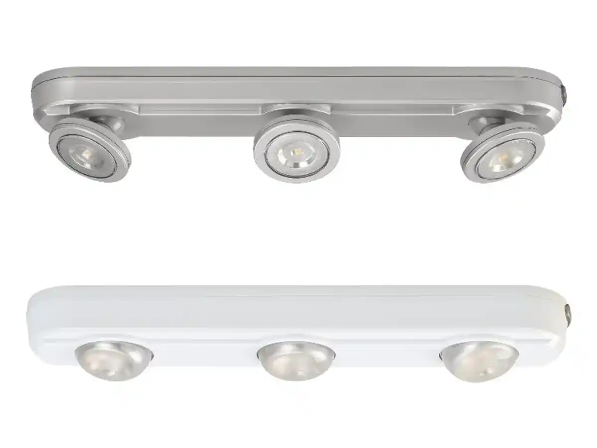 Bild 1 von LIVARNO home LED-Unterbauleuchte, mit 3 schwenkbaren Spots,  1 energiesparenden