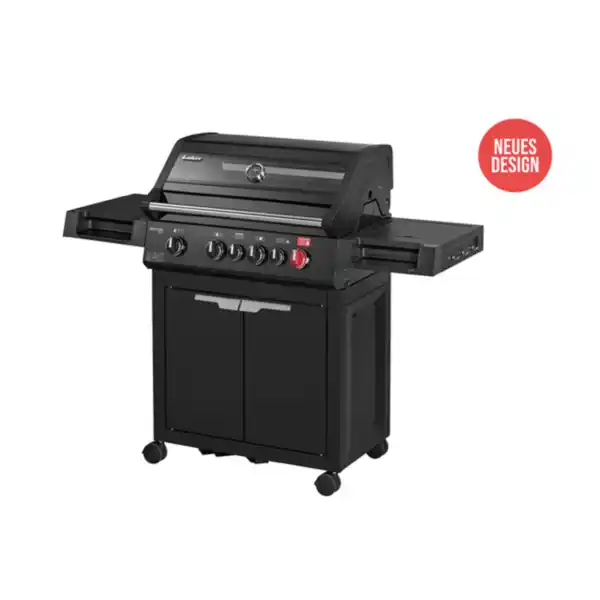 Bild 1 von Enders Gasgrill Boston Black Pro 4 Sikr Turbo inkl. Wetterschutzhülle