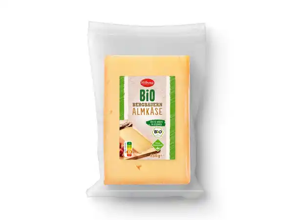 Bild 1 von Milbona Bio Bergbauernkäse,  250 g