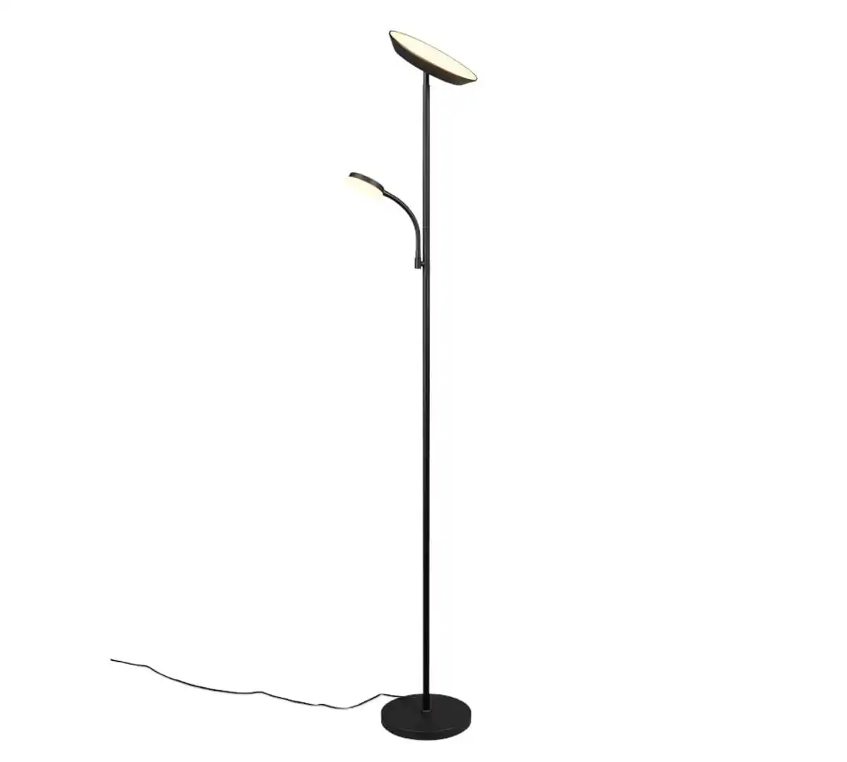 Bild 1 von Trio LED Stehleuchte Specter 17 + 4,5 W schwarz matt