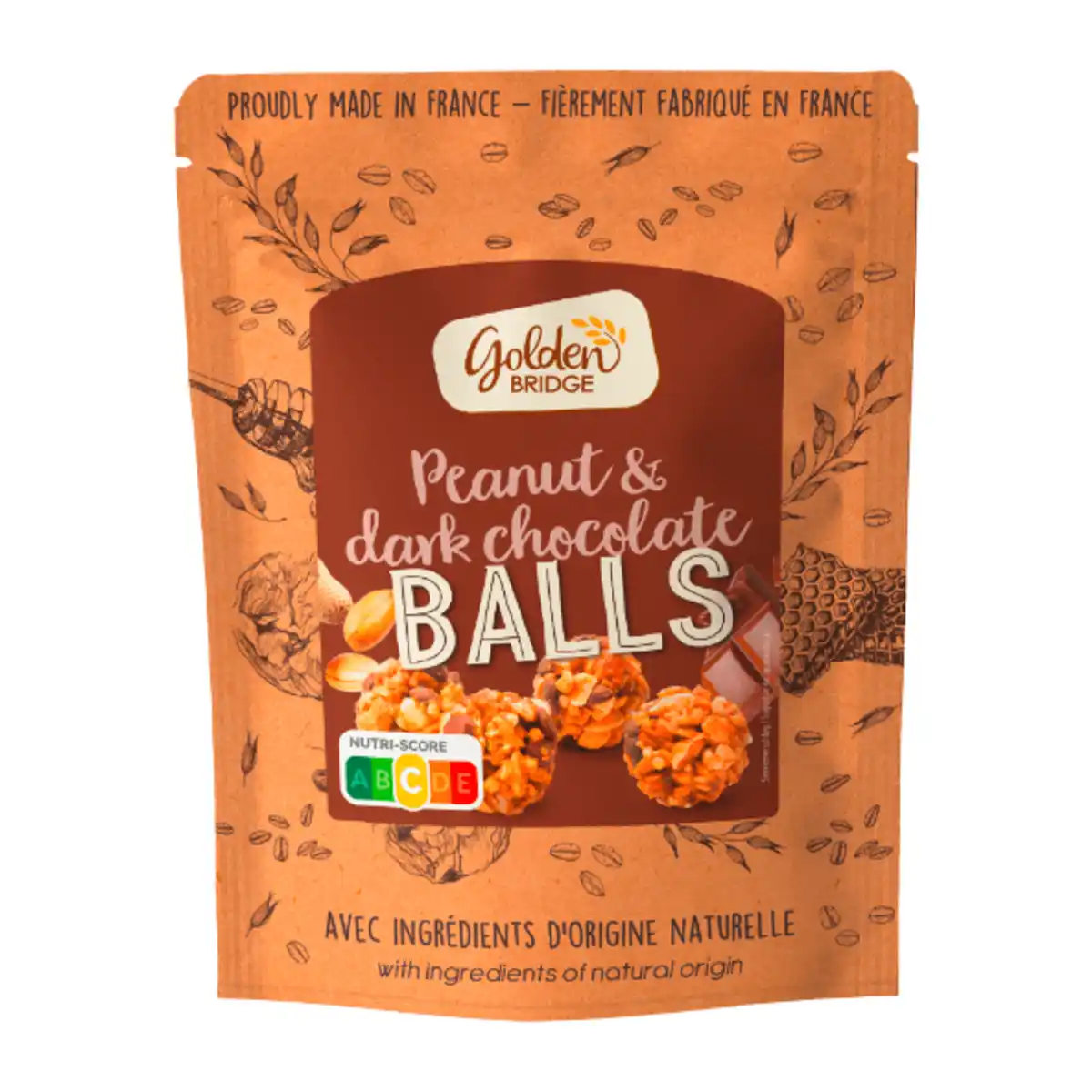 Bild 2 von GOLDEN BRIDGE Cerealien-Snack-Balls 130g