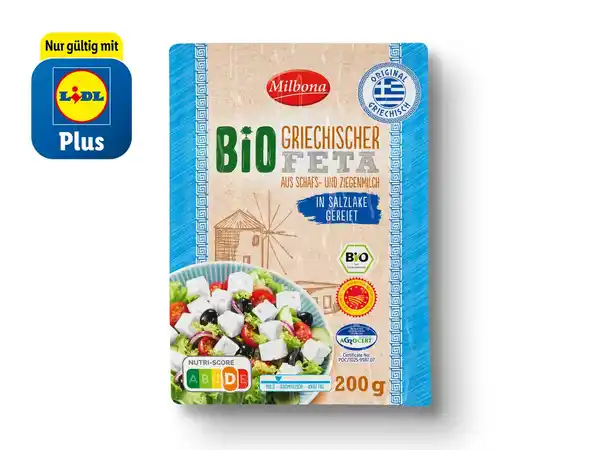 Bild 1 von Milbona Bio Griechischer Feta,  200 g