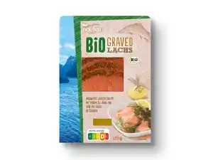 Nautica Bio Graved Lachs,  120 g