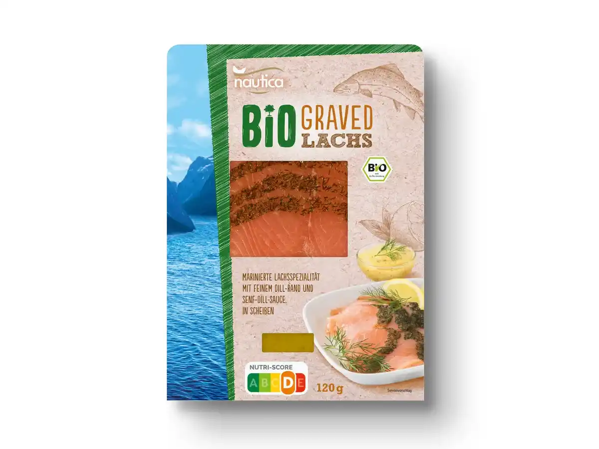 Bild 1 von Nautica Bio Graved Lachs,  120 g