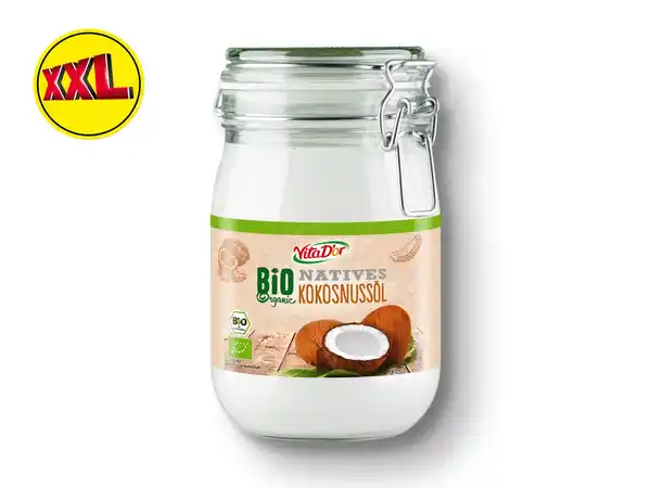 Bild 1 von Vita D’or Bio Natives Kokosnussöl,  1 l