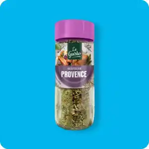 LE GUSTO Kräuter-Sortiment, Kräuter der Provence oder Thymian (gerebelt)
