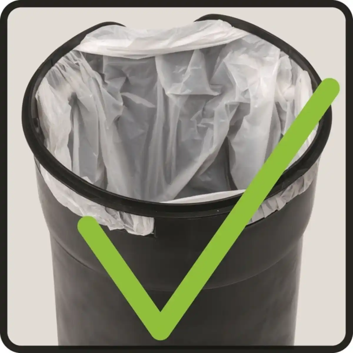 Bild 2 von WENKO Kosmetikeimer »LEMAN«, 3 l, Höhe: 25 cm, grün