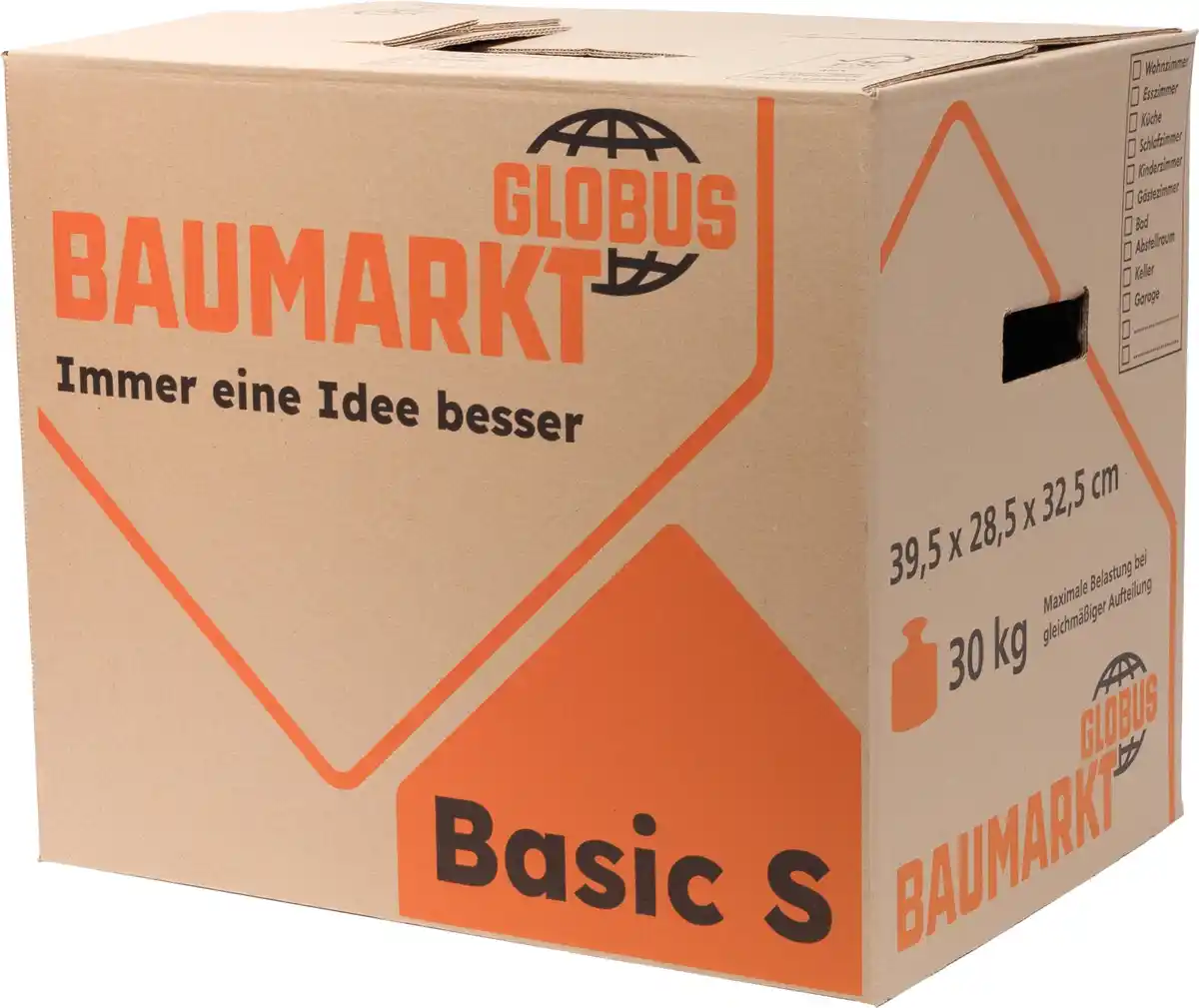 Bild 1 von Globus Umzugskarton Basic S Innenmaß: 39,5 x 28,5 x 32,5 cm