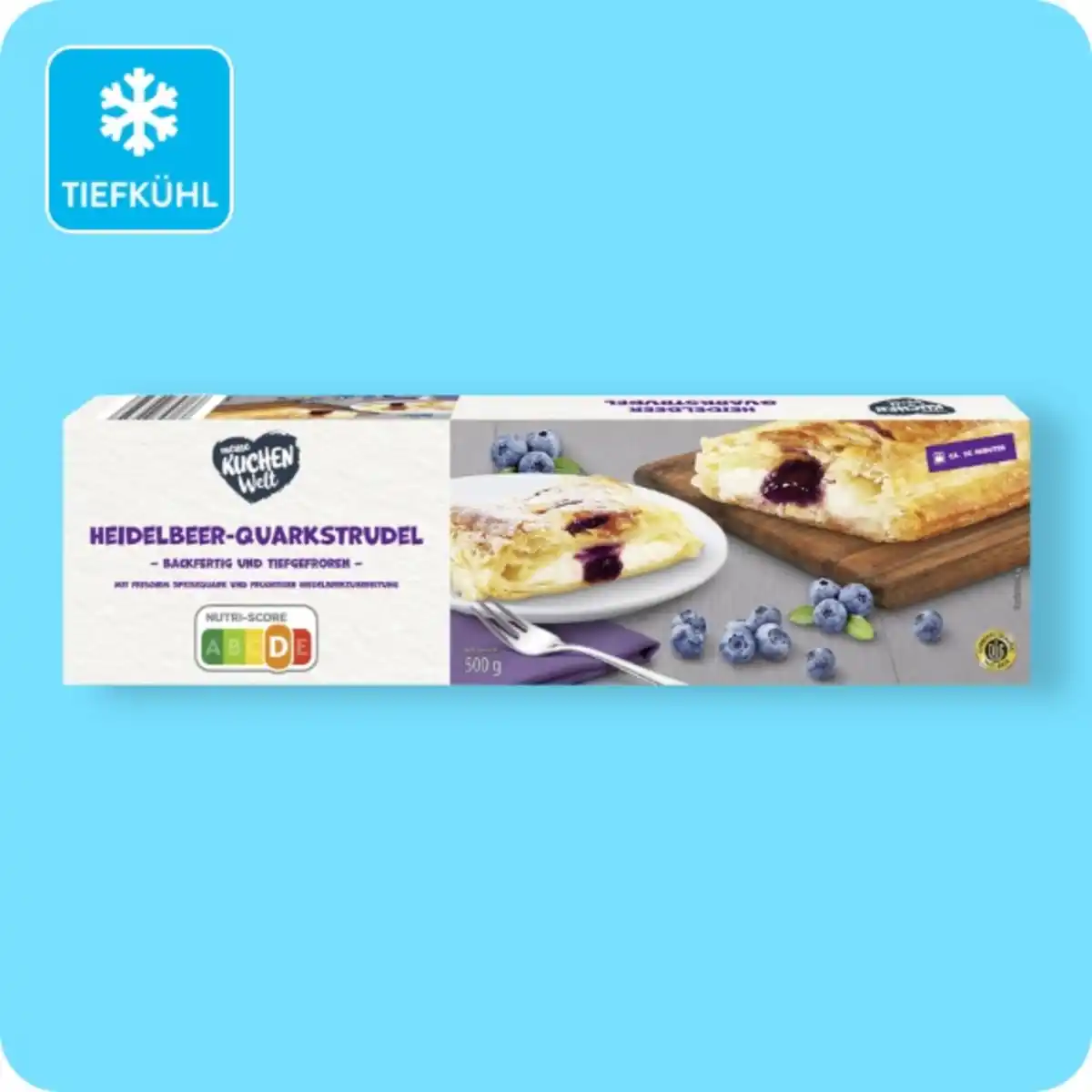 Bild 1 von MEINE KUCHEN WELT Strudel, Heidelbeer-Quarkstrudel oder Kirschstrudel