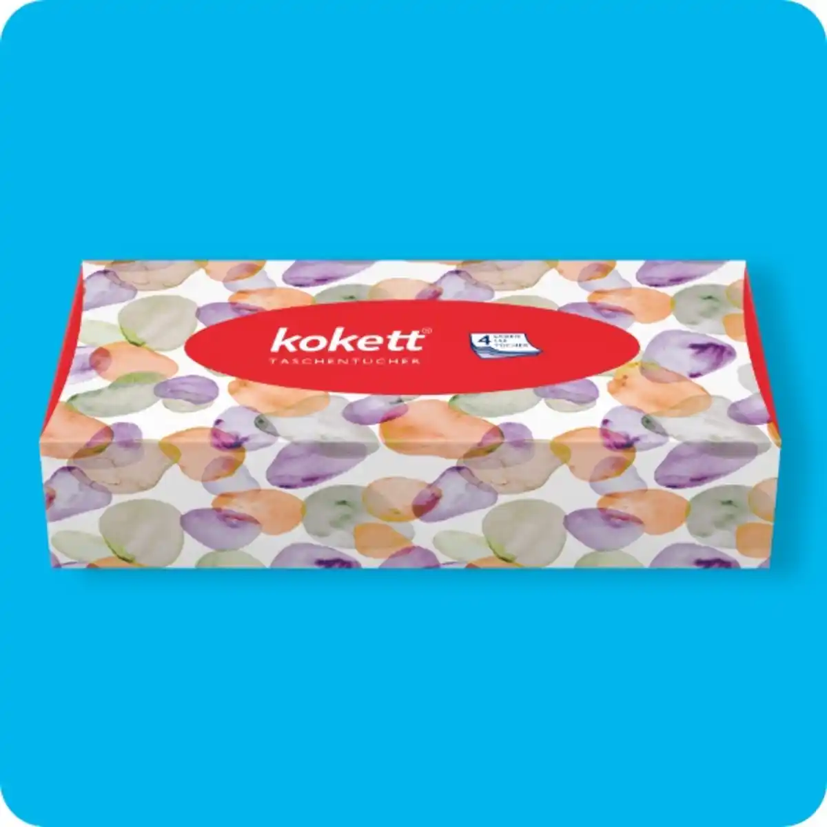 Bild 1 von KOKETT Taschentücher-Box, 100 Tücher