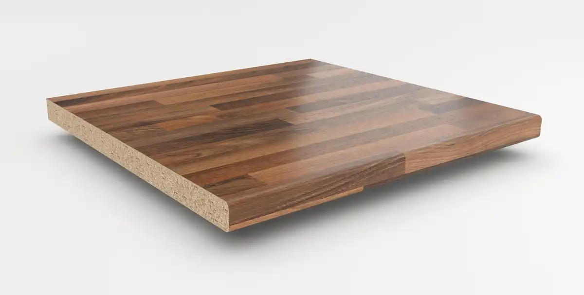 Bild 1 von GetaElements Arbeitsplatte 410 x 60 cm, 39 mm Butcherblock Nussbaum