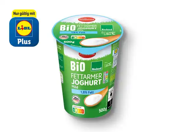 Bild 1 von Bioland Joghurt, mild,  500 g