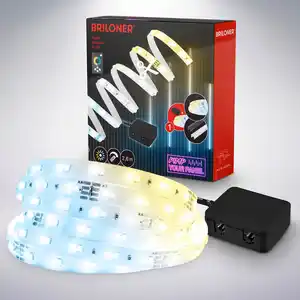 Briloner LED-Stripe Pimp your Panel Warmweiß bis Kaltweiß CCT, 2,6 m, 3000K 1300 lm Starterset