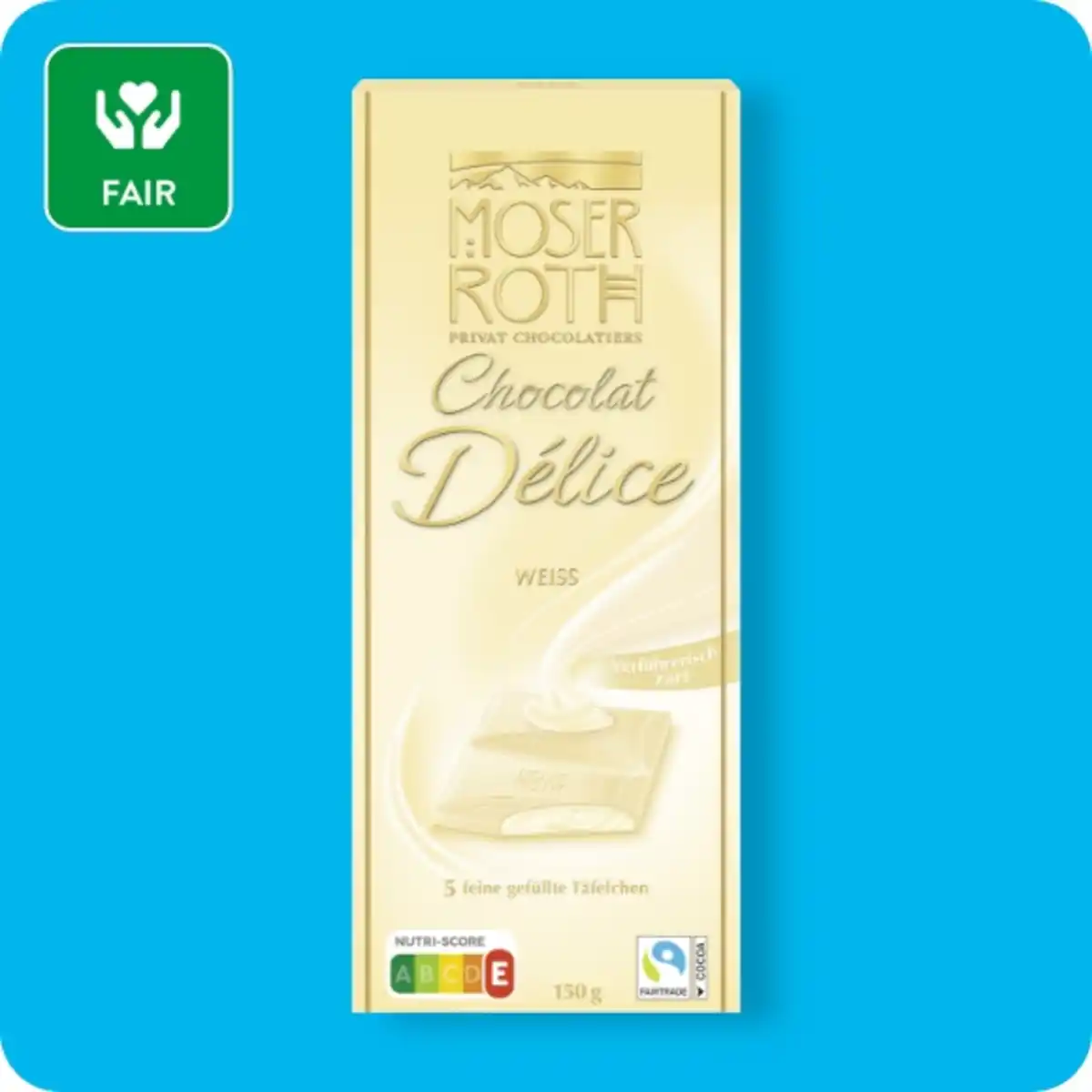 Bild 1 von MOSER ROTH Schokolade, versch. Sorten