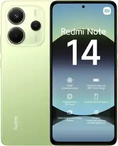 Redmi Note 14 (6GB+128GB) Smartphone lime green