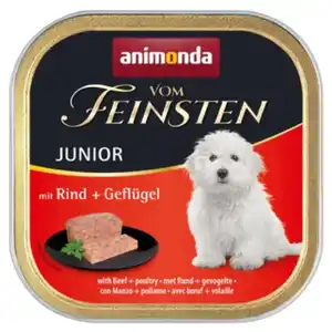 animonda Vom Feinsten Junior 22x150g Rind & Geflügel