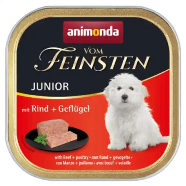 Bild 1 von animonda Vom Feinsten Junior 22x150g Rind & Geflügel