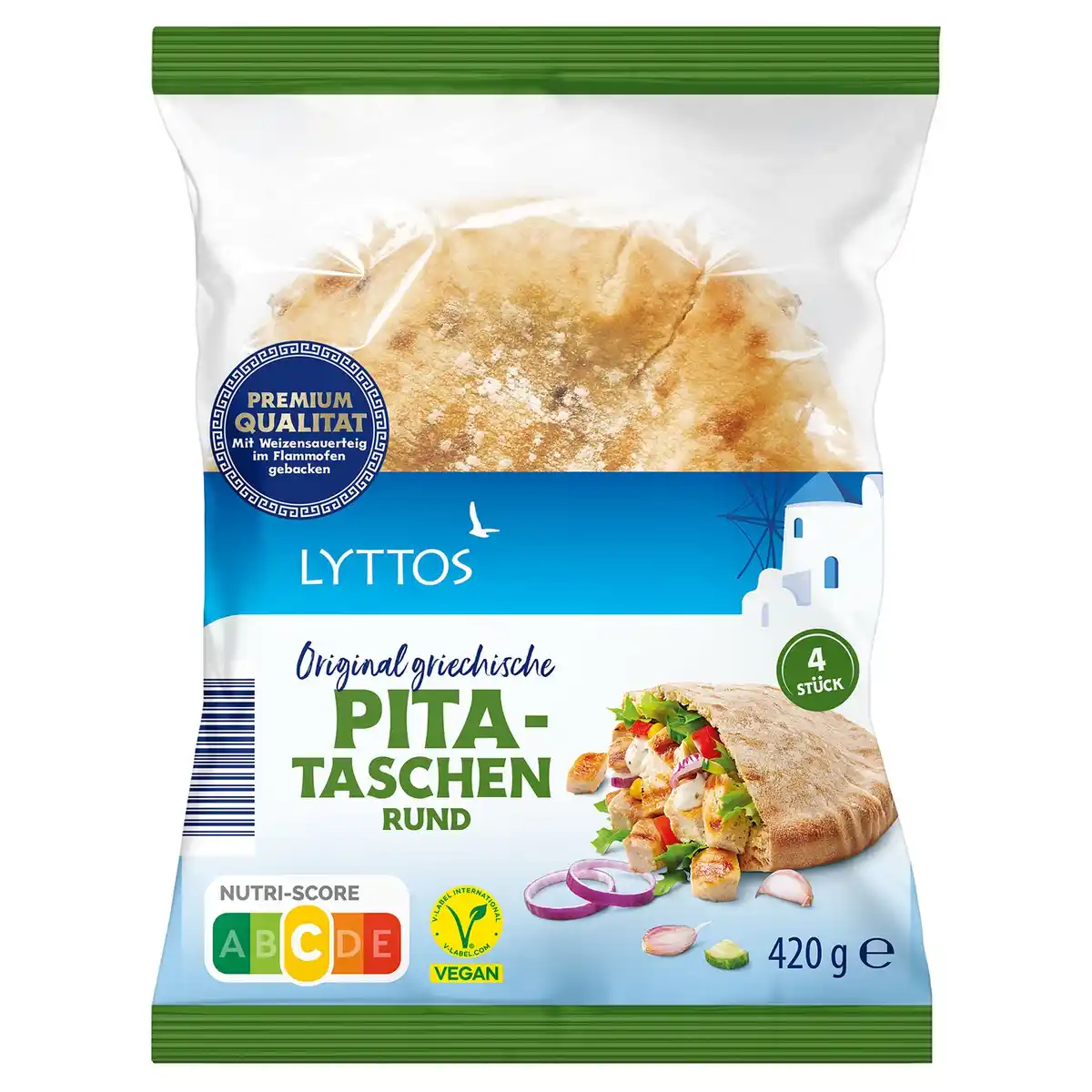 Bild 1 von LYTTOS, Pitabrot Spezialitäten, Pita Tasche