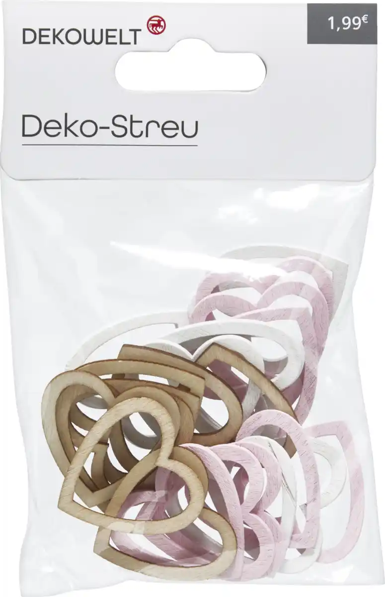 Bild 2 von DEKOWELT Herzen Cut Out Pastell