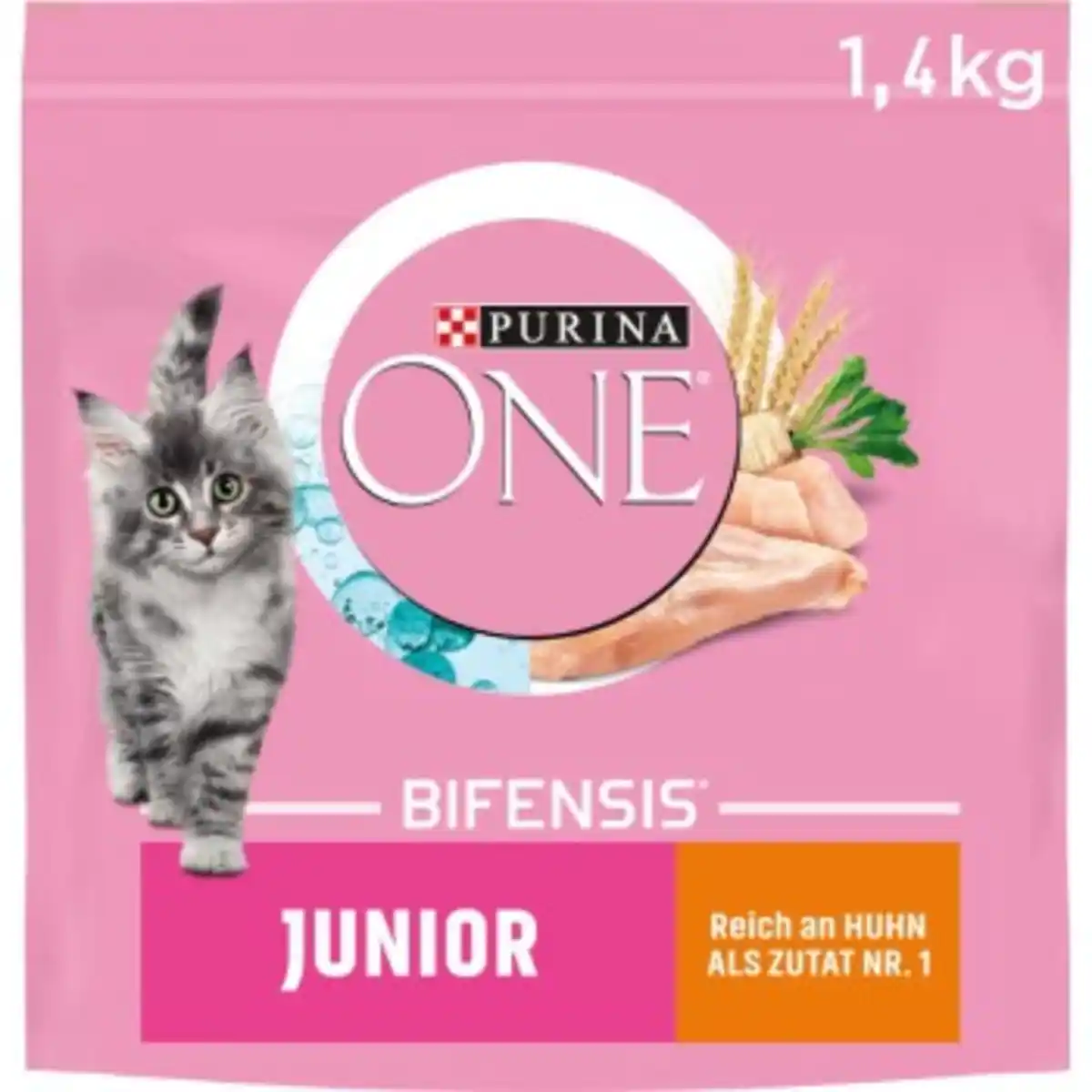Bild 1 von Purina ONE BIFENSIS Junior Huhn 1,4 kg