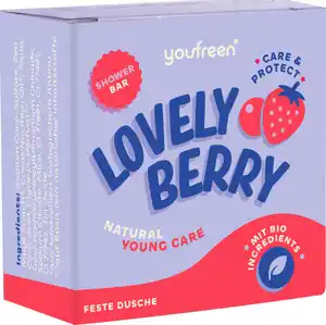 youfreen Feste Pflegedusche lovely berry, 75 g