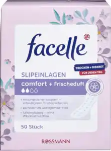 facelle Slipeinlagen comfort + Frischeduft