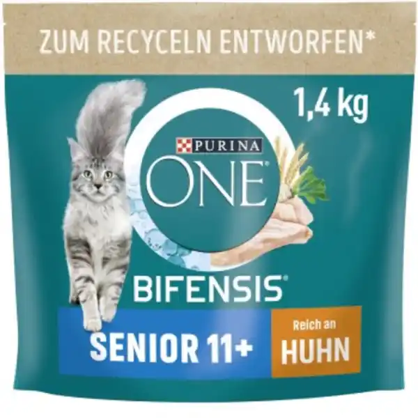 Bild 1 von Purina ONE BIFENSIS Senior 11+ 1,4 kg