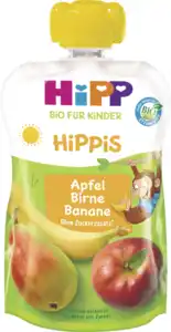 HiPP Bio Hippis Apfel Birne Banane, 100 g