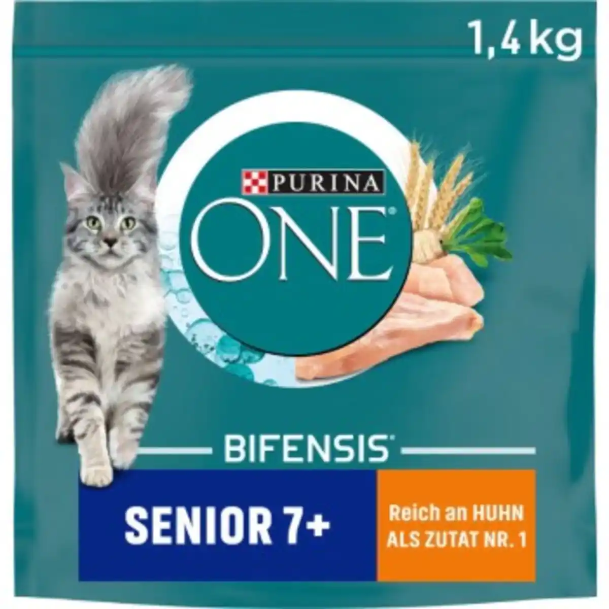 Bild 1 von Purina ONE BIFENSIS Senior 7+ Huhn & Vollkorn 1,4 kg