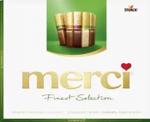 Storck Merci Finest Selection Mandel Knusper Vielfalt, 250 g