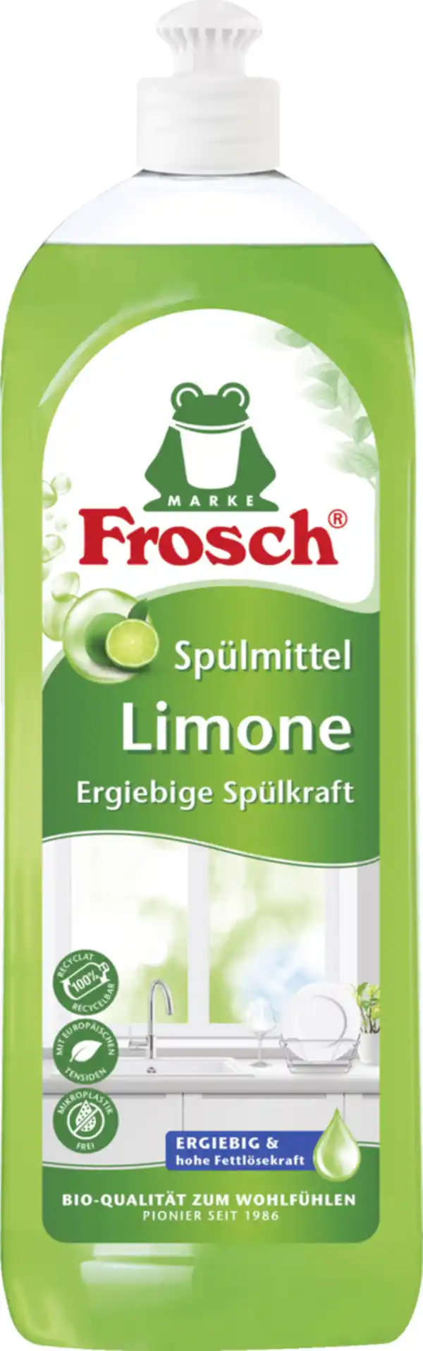 Bild 1 von Frosch Limone Spülmittel, 750 ml