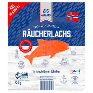 ALMARE Räucherlachs 220 g