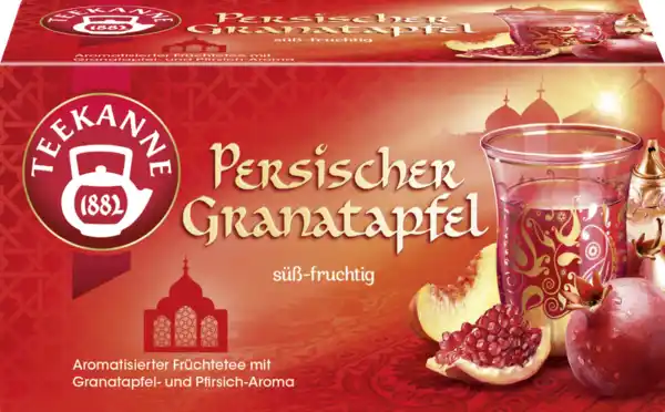 Bild 1 von Teekanne Früchtetee Persischer Granatapfel, 45 g