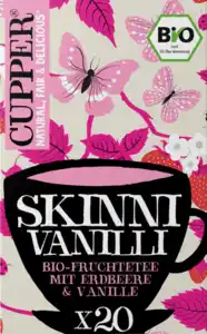 Cupper Bio Früchtetee Skinni Vanilli, 40 g