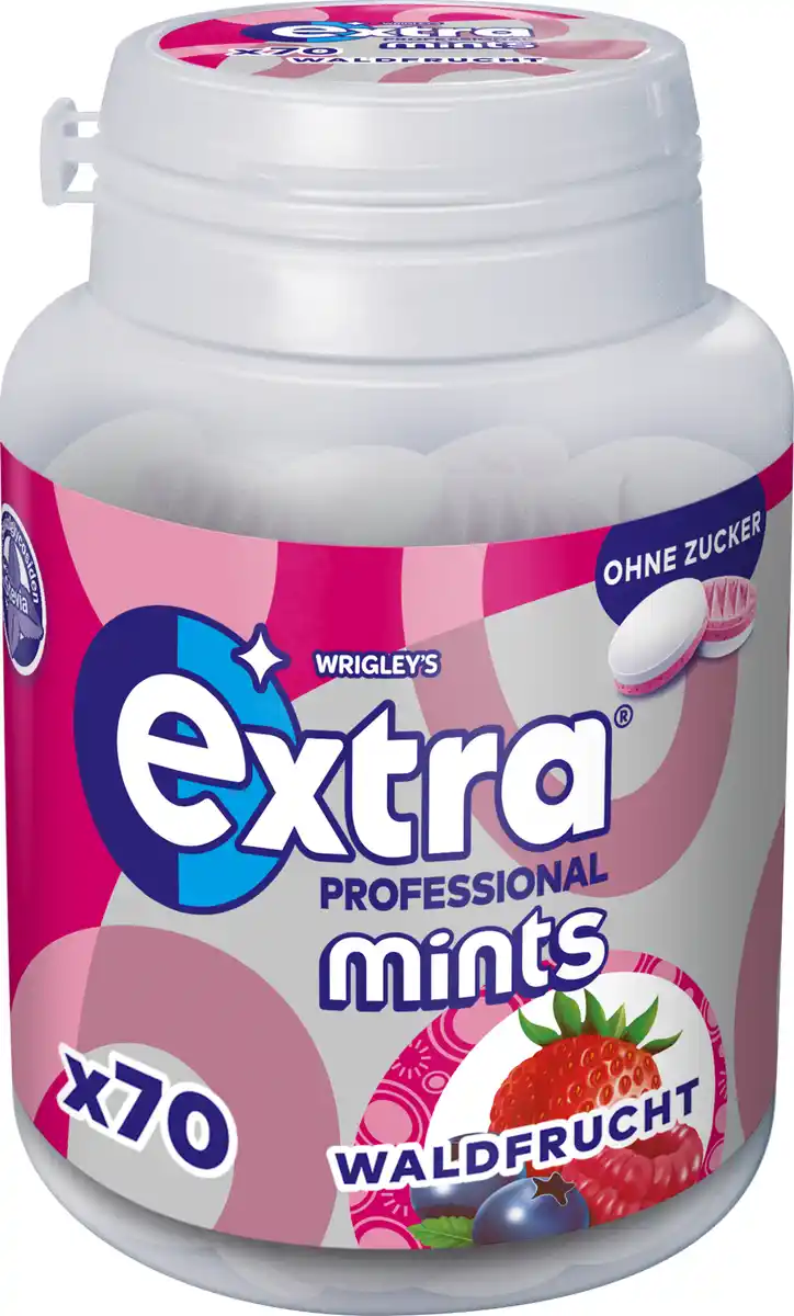 Bild 1 von Wrigley`s Mints Waldfrucht, zuckerfrei & erfrischend, 77 g