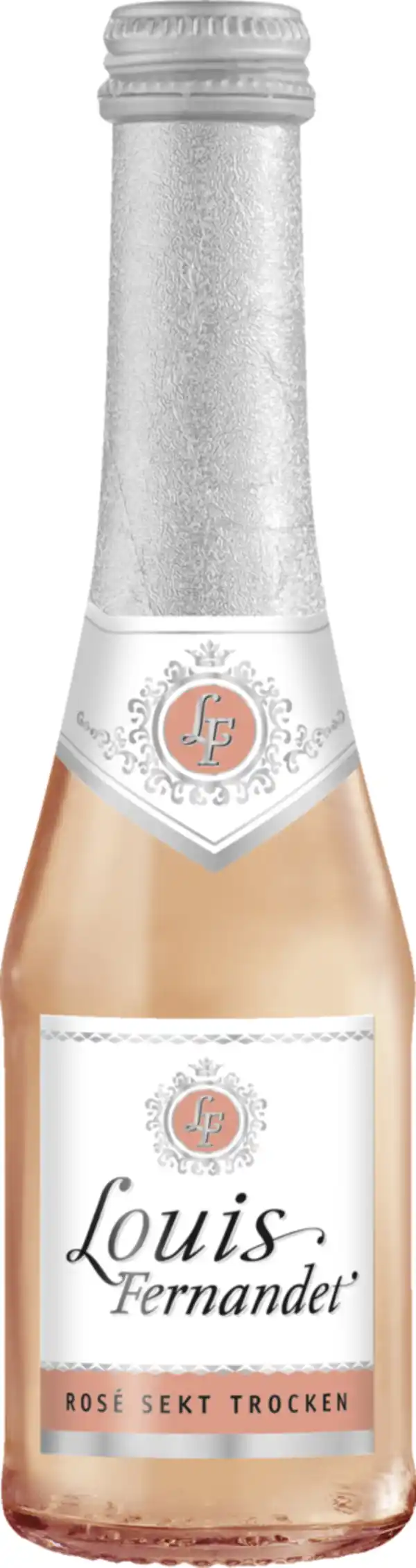 Bild 1 von Louis Fernandet Louis Fernandet Sekt Rose trocken Kleinflasche, 200 ml