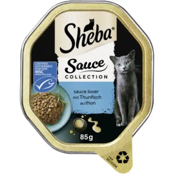 Bild 1 von Sheba Sauce Collection Sauce Lover 22x85 g Thunfisch MSC